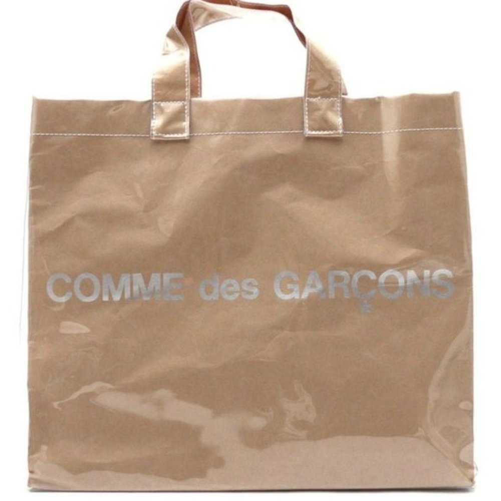 COMME DES GARCONS PLAY PVC HANDBAGS